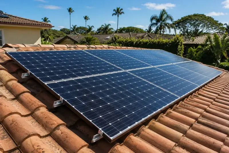 Installation de panneaux solaires à Vallesvilles